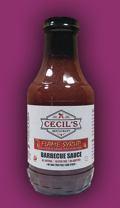 Cecil's Flame Syrup BBQ Sauce